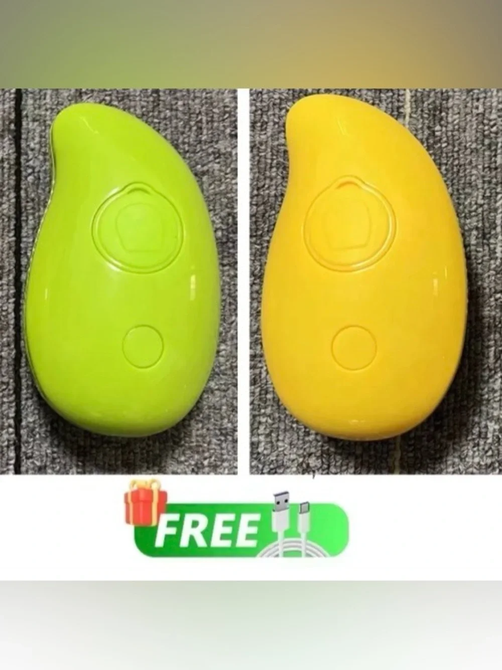 Electric Pet Hair Removal Brush Soft Silicone Steam Comb Cat &Dog Grooming GREEN